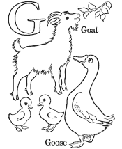 alphabets coloring pages