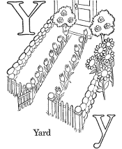 alphabets coloring pages