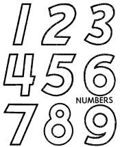 number worksheet coloring pages