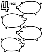 number worksheet coloring page