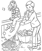 fall coloring pages