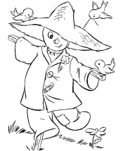 fall coloring page