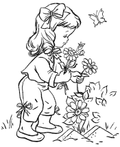 flowers coloring pages