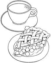 coloring pages of foods