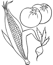 food coloring page