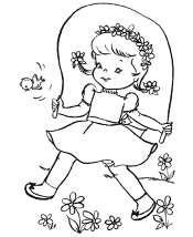 spring coloring pages