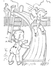 summer coloring page