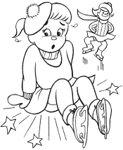 winter coloring pages