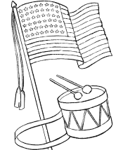 american flag coloring pages