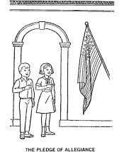 american flag coloring pages