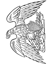 eagle coloring page