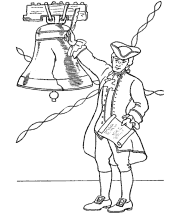 July 4th coloring page