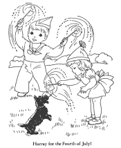 July 4th coloring pages