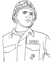 memorial day coloring page