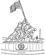 memorial day coloring page