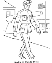 military coloring pages