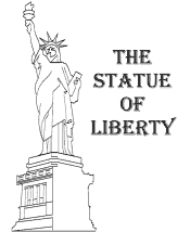 statue of liberty coloring pages