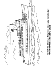 statue of liberty coloring page