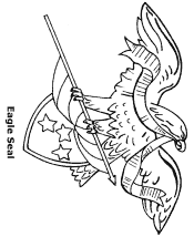 patriotic symbol coloring pages