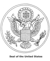 patriotic symbol coloring page