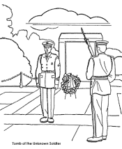 veterans day coloring pages