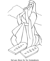 Bible coloring page