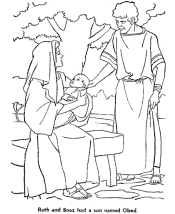 Bible coloring page
