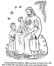 Bible printable coloring pages