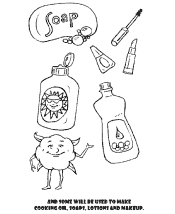 cotton coloring pages