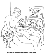 cotton coloring page