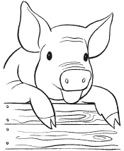 farm coloring pages