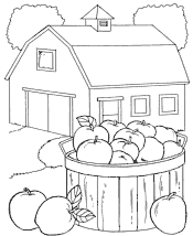farm coloring pages