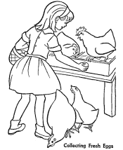 farm coloring pages