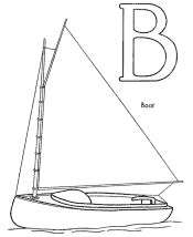 boat coloring pages