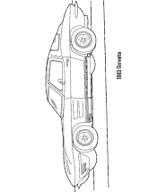 cars coloring page