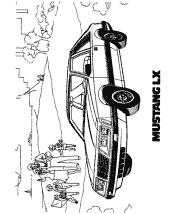 cars coloring page