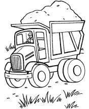 truck coloring pages