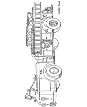 truck coloring page